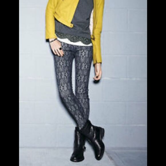 NWT Current Elliott The ankle skinny black antique jeans - Picture 11 of 11